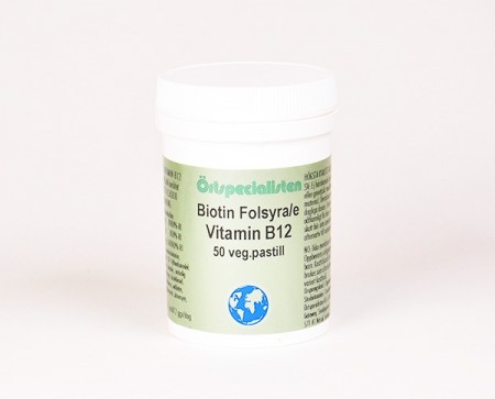 BIOTIN-FOLSYRE-VITAMIN B12