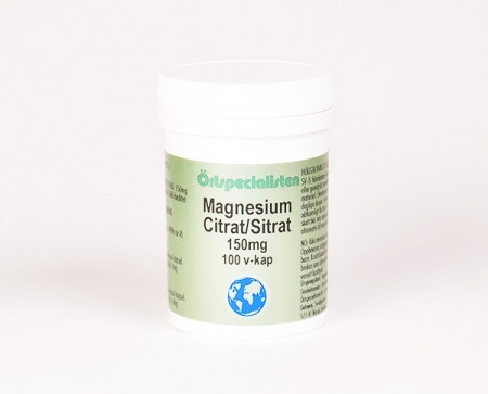 MAGNESIUM SITRAT 150 MG 100 KAPSLER