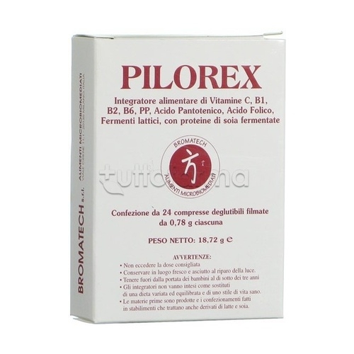 Probiotika Pilorex, 24 kapsler