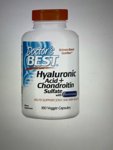 Hyaluronic Acid + Chondroitin Sulfate with BioCell Collagen, 180 Veggie Capsules  