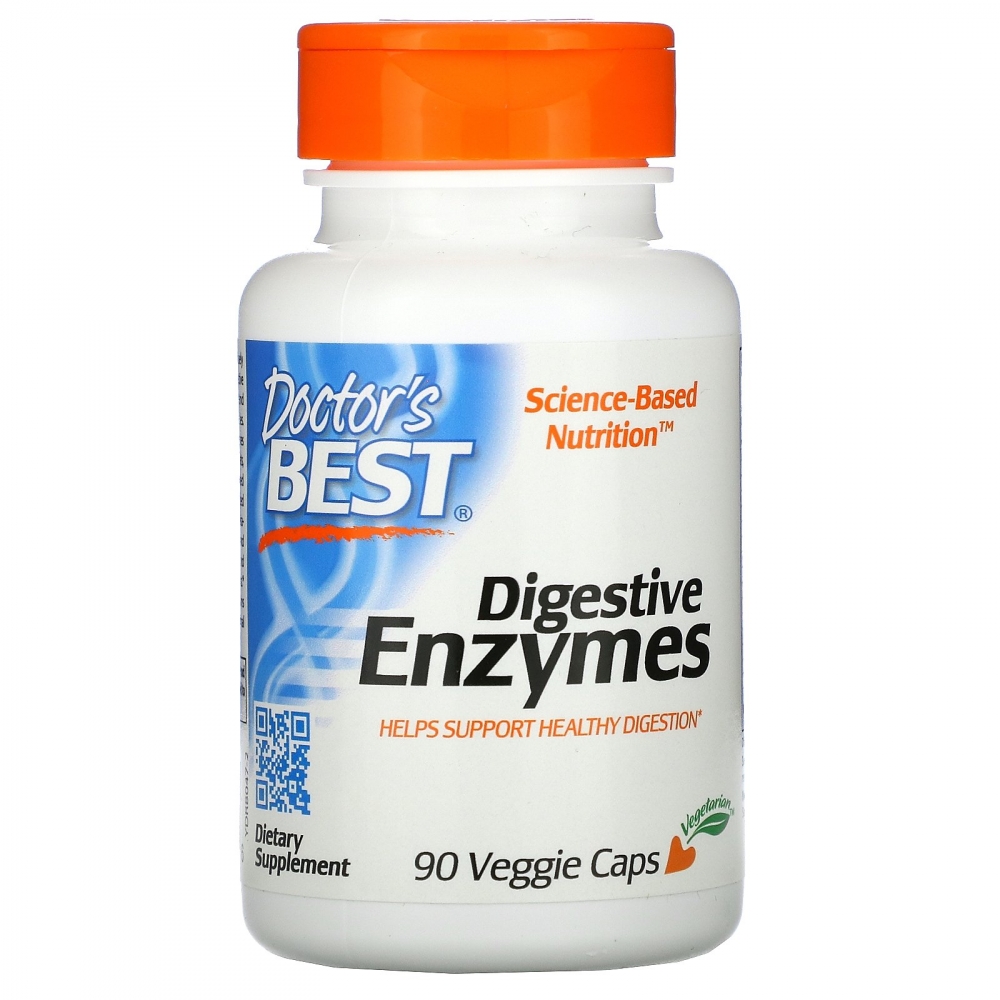 DIGESTIVE ENZYMES ER ET GODT SAMMENSATT ENZYM PRODUKT FOR OPPTIMAL FORDØYELSE. Innholder 90 kapsler.