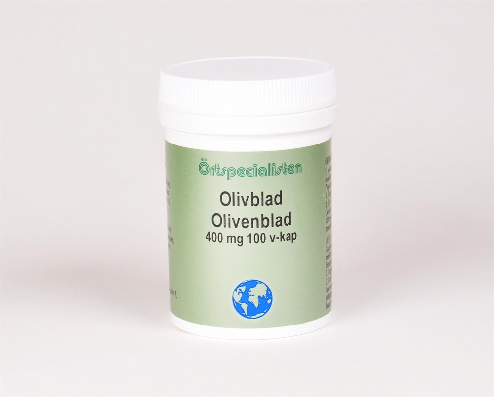 OLIVENBLAD 400 MG MED 100 VEGETABILSKE KAPSLER