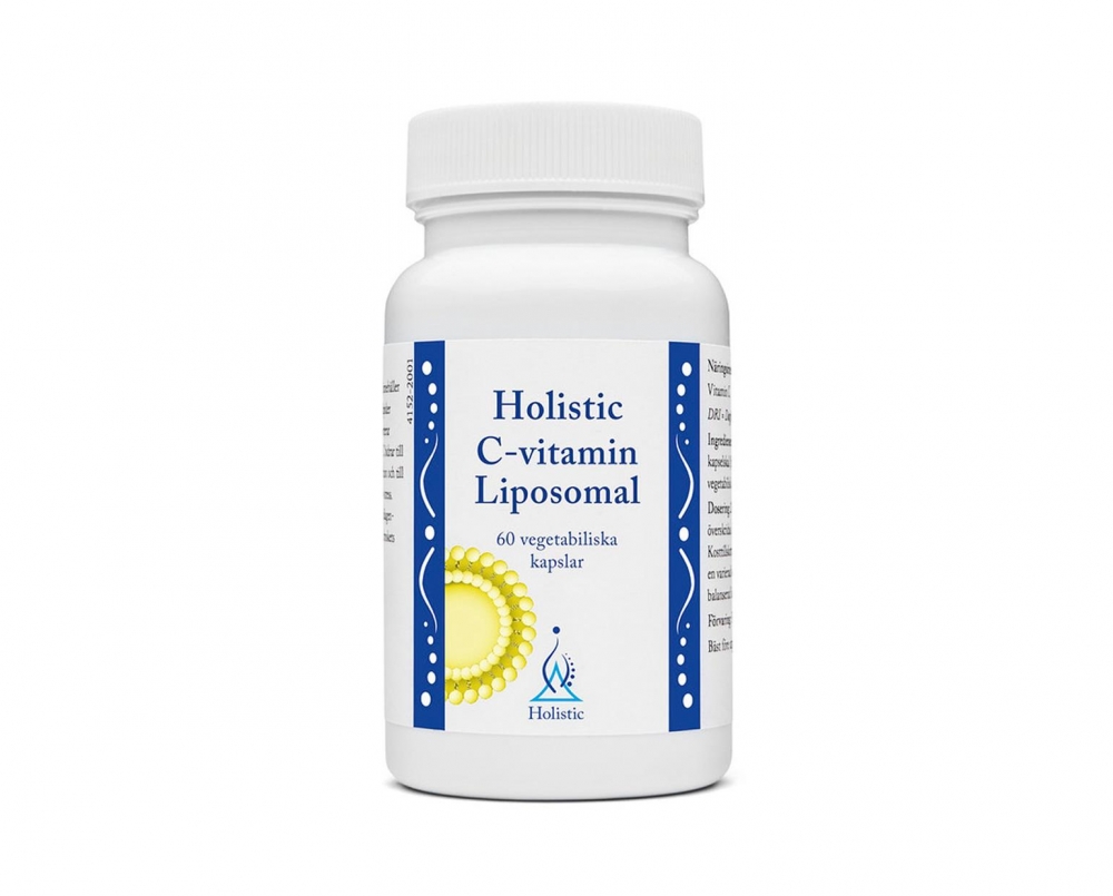 Vitamin C Liposomal, 300mg PER KAPSEL. HOLISTIC