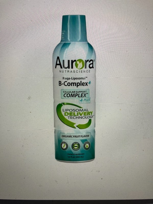 AURORA B-COMPLEX leverer alle de nødvendige B-vitaminene liposomalt. - Flasken innholder 32 dagsdoser.