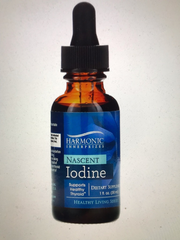 HARMONIC NASCENT  LODINE.  HVER DRÅPE GIR 450 MCG JOD. ET MEGET GODT JOD PRODUKT.