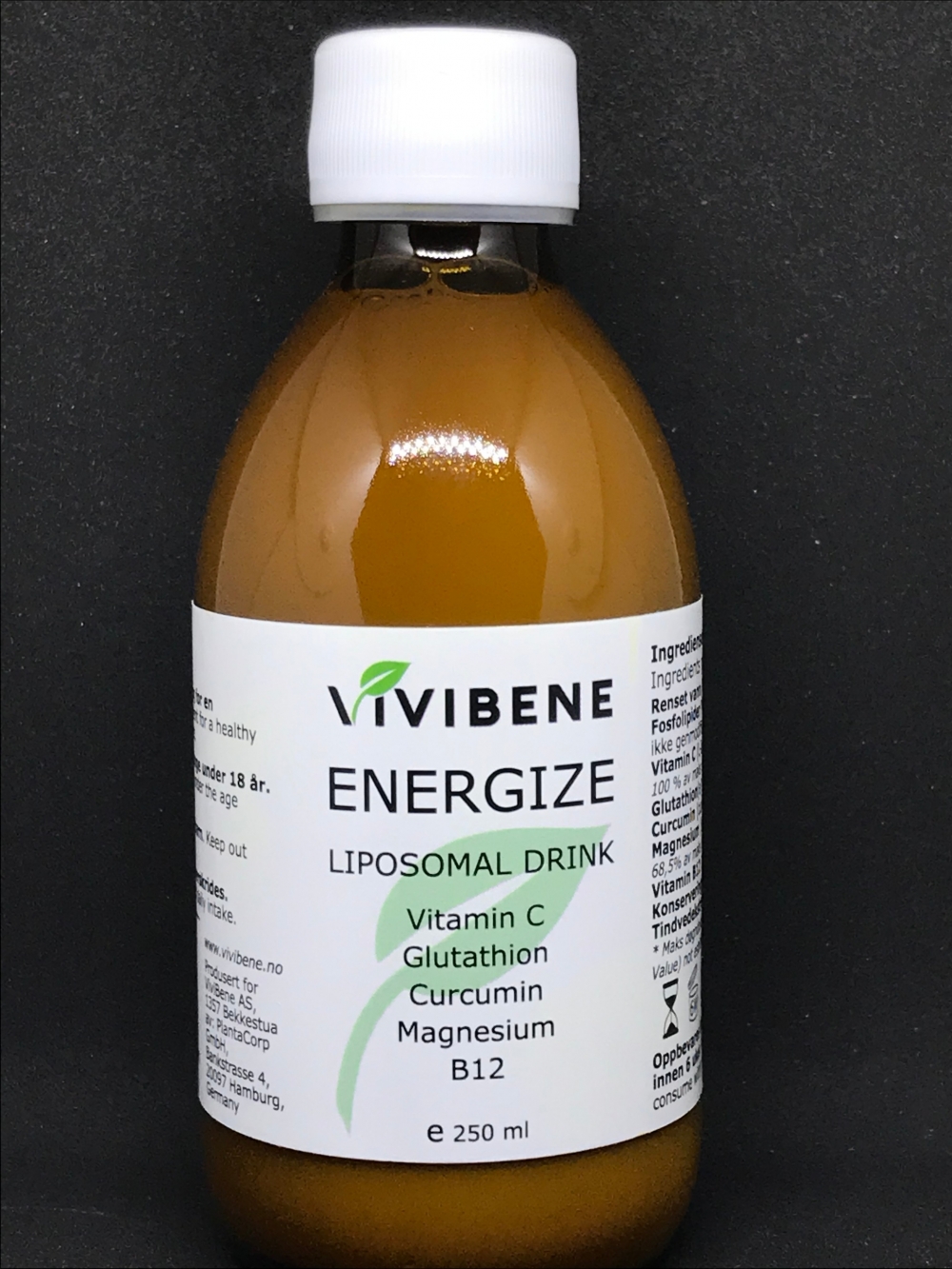 En liposomal, lettopptakelig løsning av utvalgte næringsstoffer med gode tilbakemeldinger på effekt på energiproduksjonen og naturlig avgiftning. NY forbedret formel!.    Dette produktet er utsolgt.  Kommer inn i mnd.  skiftet  nov /desember 2023