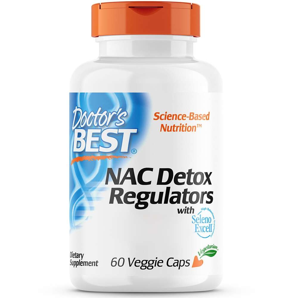 Doctor's Best NAC Detox  MED 60 KAPSLER