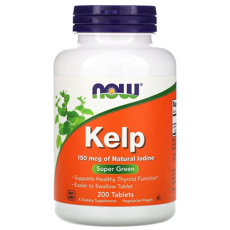 KELP- NATURLIG JOD 150 MCG. - 200 TABLETTER.