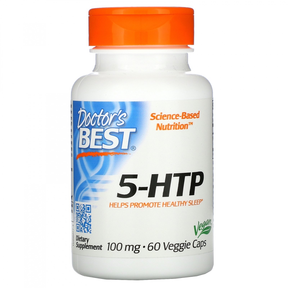 DOCTORS BEST 5-HTP -100 MG - 60 VEGETABILSKE KAPSLER