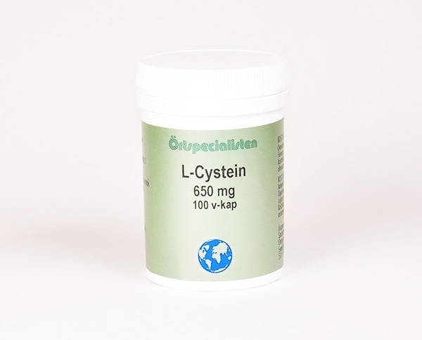 L-CYSTEIN 650 MG - 100 KAPSLER