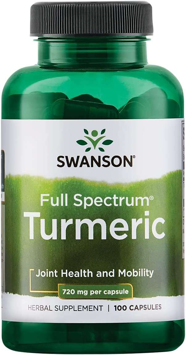Turmeric med 720 mg per kapsel.